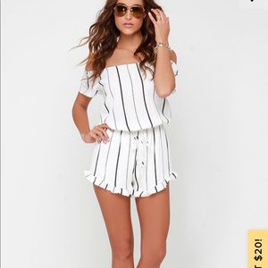 Lulu’s striped romper